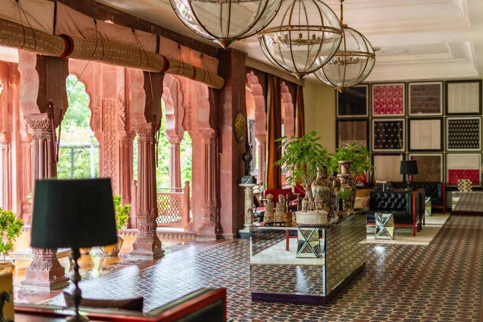Luxury Hotel Lobby — Korea